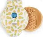 Mini 4” Waffle Keto Waffle Maker White Pineapple Print