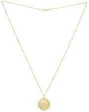 14K Italian Gold Vintage Style Necklace