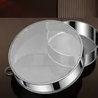 Ultrafine Mesh Flour Sifter with Ring Baking Strainer Sugar Sieve Cake
