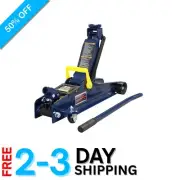 Heavy Duty 5,000 lb Low Profile Hydraulic Trolley Jack – 3.33 to 15 Inch Lift