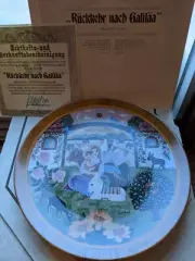 Collector's Plate "Return into Galilee" by Hedi Keller