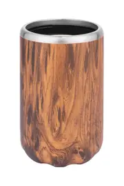 Barware Double Wall Insulated Can & Stubbie Holder (Woodland) - 350mL