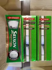 SRIXON SOFT FEEL WHITE GOLF BALLS 3 SLEEVES OF 3 - 9 TOTAL - BRAND NEW
