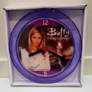 Buffy The Vampire Slayer 7" Purple novelty wall clock new Sarah Michelle Gellar