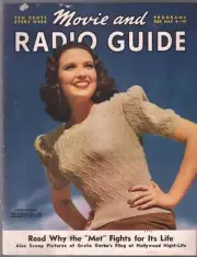MAG: Movie and Radio Guide 5/4/1940-Linda Darnell-Bob Hope-Paulette Goddard-...