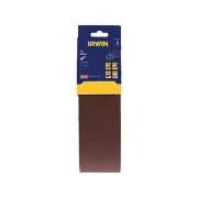 IRWIN 75 x 533mm 40 Grit Sanding Belt - 3 Pack