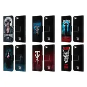 OFFICIAL WWE THE UNDERTAKER LEATHER BOOK WALLET CASE FOR APPLE iPOD TOUCH MP3