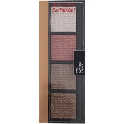 4 Pack Revlon So Fierce! Eye Shadow Palette, Tantrum 965, 0.21 oz