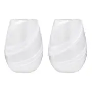 2pc Tempa Skylar Frost Stemless Red/White Wine Glass Drinkware/Bar Set