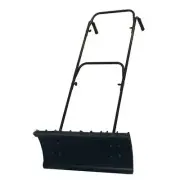 Nordic Plow Plastic Shovel 24" x 11.5" Adjustable Angle Lightweight Steel Handle