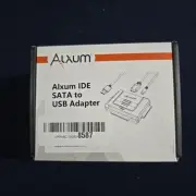 Alxum IDE to USB Adapter, SATA Hard Drive Reader Cable for 2.5/3.5 A - NEW!
