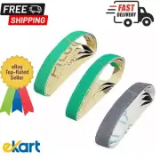 12 Pcs 1/2" X 10" Belt Kit For Work Sharp Combo Knife Sharpener Model WSCMB New