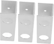 PHENOFICE Aluminium Under Desk Bracket Laptop Holder Desk Accessory Keyboard Mount Space Saver