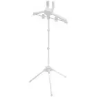 Hanger Handheld Garment Steamer Stand Travel Folding Telescopic Clothes Holder