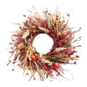NNEOBA Wreath Harvest Garland Front Door Decor