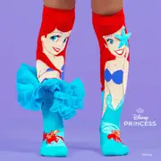 Madmia Socks Ages 6-99 One Size Fits Most - ARIEL Novelty Socks