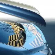 Fyralip Custom Painted Trunk Lip Spoiler R For Mazda 323 BH Sedan 95-98
