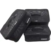 Atomic Small Medium Large Fishing Storage Box Mesh for Lures, Leader and Tools 3 Pack