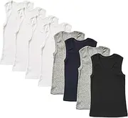 [B-One Kids] Boys' Cotton Tank Top Undershirt (Multipack)