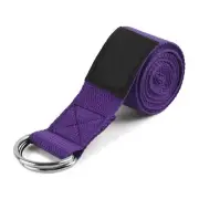 Purple Athletic Stretch Band Exercise Strap for Yoga Y231
