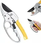 Milifox Ratchet Pruning Shears For Gardening, Bypass Pruning Scissors Secateurs