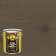 Cabot Gold Starlit Gray Transparent Exterior Wood Stain and Sealer 1-Gal Oil Bas