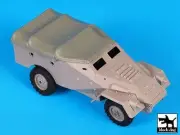 Black Dog 1/35 Russian BTR-40 APC Canvas Accessories Set (for Trumpeter) T35133