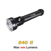 Archon S40 II 4300 Lumens Diving Photoraphy Light Underwater Flashlight Torch