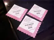 FOX HEAD 400 BEER NAPKINS New Old Stock NOS Waukesha Wi BACK BAR Bottle Beer