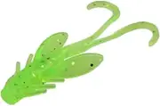 20-Pack 3cm Floating Shrimp Soft Baits Micro Root Fishing Lures for Bass & Mandarin Fish Ultra-Finesse Bait Soft Plastic Baits
