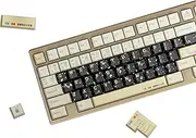 YMDK Industrial Injection Molded 141 Keys PBT Keycap Cherry Profile Colorful Design Dye Sub Custom Keycaps for MX Mechanical Keyboards