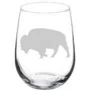 Buffalo Stemmed / Stemless Wine Glass