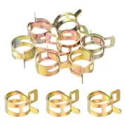 ID 15.6mm 5/8inch Fuel Line Hose Clips,Pipe Clamps,Spring Hose Clamp,10PCS