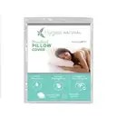 Standard King Bed Bug Pillow Cover Non-Woven Tencel Fiber In White (2 Pieces)