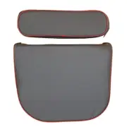 Seat Cushion & Backrest w/ Red Trim Fits Massey Ferguson 135 150 165 20 20C