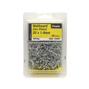 Paslode 20 x 1.4mm 500g Zinc Plated Wallboard Nails - 1450 Pack