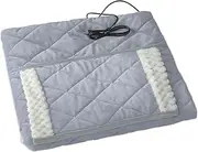 Heated Blanket - Rechargeable Heated Throw | Soft Fleece Electric Blanket | Lightweight Portable Lap Warmer with Hand Pouch for Home, Office, Travel, and Outdoor Use