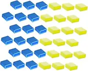 Hoement 40pcs USB Port Caps Silicone Dust Covers for Data Cable Protection USB Male Plug Protectors Compatible with Smartphones Tablets Cameras Easy to Install