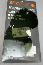CC@12.64 Spy Optic + Clear Anti Fog Replacement Lens AMX45FP