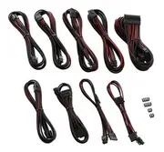CableMod PRO ModMesh RT-Series Cable Kit Black Blood Red
