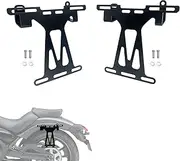 GYMARK Motorcycle Saddlebags Support Brackets Rear Side Mount Bar for kawasaki Vulcan S 650 2015-2023 Retro Bag Motorbike Frame Bracket Holder 2 pcs