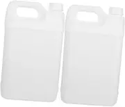 VILLFUL 2pcs Plastic Water Storage Tank with Tight Seal Lid Leakproof Container for Liquids Oil and Chemicals and Impact Resistant Design for Safe Storage