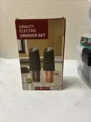 Gravity Electric Salt & Pepper Grinder Set
