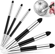 6 Pcs Blending Stumps for Drawing Durable Blending Brush with Comfortable Grip for Artists for Classroom and Art Projects