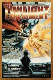 2005 The Twilight Experiment Print Ad/Poster Wildstorm Comic Santacruz Promo Art