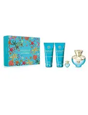 Versace Dylan Turquoise EDT 100ml 4 Piece Gift Set