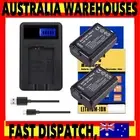 Battery and USB Charger For Sony Cyber-shot DSC-RX10 II DSC-RX10 III DSC-RX10 IV