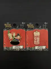 Loungefly Disney Hocus Pocus Chibi Sanderson Sisters Enamel Pin Set