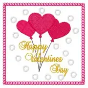 LACE UP Valentine, Quilting Blocks, Machine Embroidered, 10 Designs, 12 squares