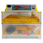 NNEDSZ Electric 112 Egg Incubator + Accessories Hatching Eggs Chicken Quail Duck